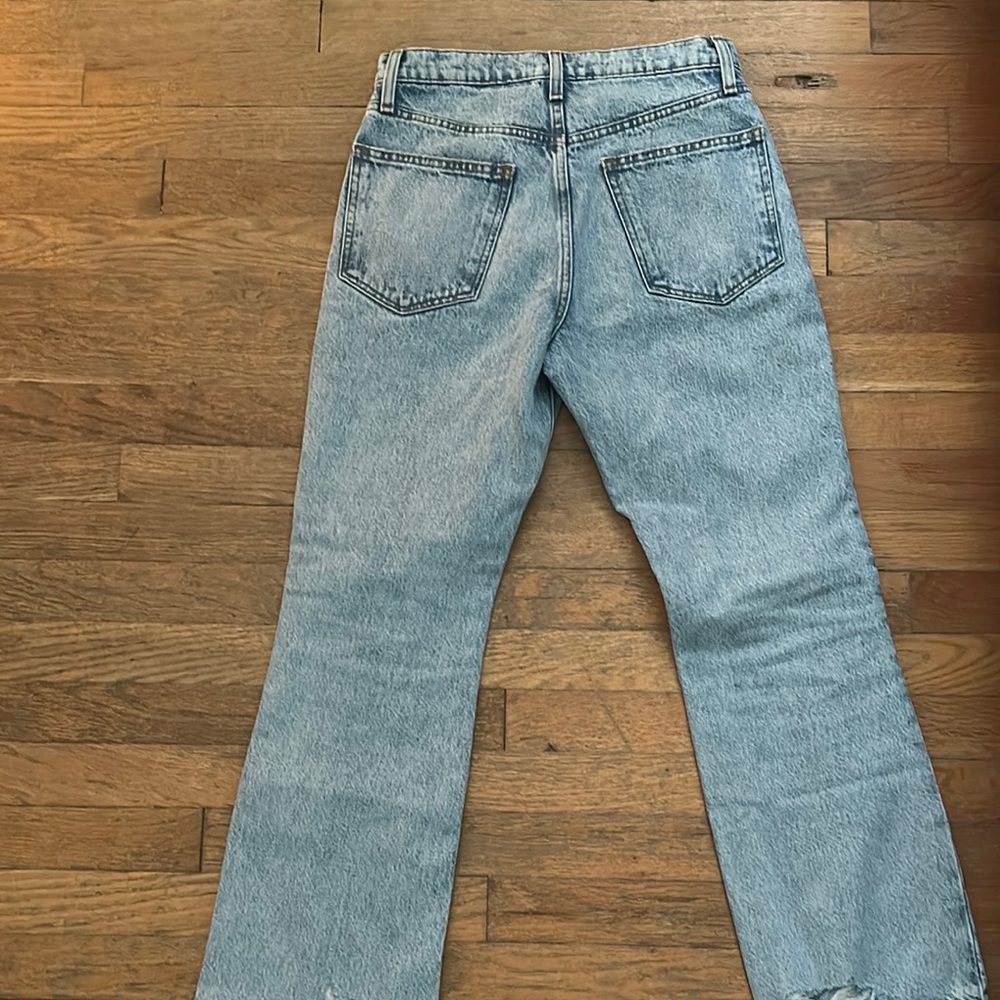 Stacey Ankle Boot Joe’s Jeans Light Blue Denim Jeans - Picture 5 of 8